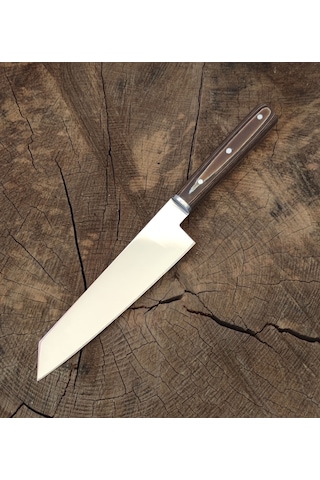 Şef bıçağı Profesyonel El yapımı Özel Üretim HGESF90 Ahşap