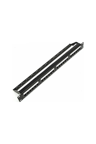 24 Port Cat6 Utp Patch Panel Dolu