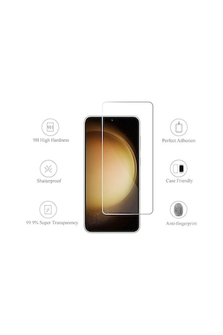 Galaxy S24 Ekran Koruyucu, Galaxy S24 Modellerine Uyumlu Temperli Ekran Koruyucu Cam Hd Kalite Görüntü Darbe Dayanıklı Ekran Koruyucu Cam