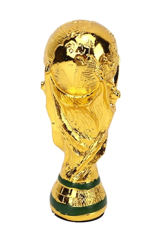 Yaozixa 13cm Somun Reçine Dünya Kupası Modeli Futbol Taraftar Hatıra Ödülü Masa Dekorasyonu