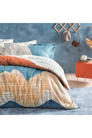 Yataş Bedding Aden Ranforce Tek Kişilik Nevresim Takımı -Lacivert (516201196)