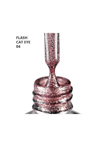 Kalıcı Oje Flash Cat Eye No.4, 10 Ml Diğer