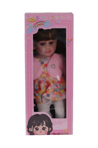 Lmn232 55 Cm Müzikli Silikonlu Et Bebek