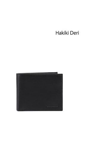 Gönderir Gönderi R Erkek Siyah Hakiki Deri Yatay Cüzdan Ddmx77706952
