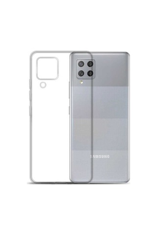 Zore Samsung Galaxy Uyumlu M22 Kılıf Omsy Süper Silikon Kapak - Renksiz