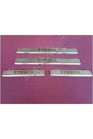 Woc Chrome Renault Symbol Kapı Eşiği 2009-2012 4 Parça Paslanmaz