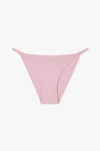 Penti Renkli Deep Clay 3'lü Pamuklu Strappy Slip Külot