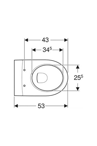 Icon Klozet Rimfree Kanalsız Asma 501.002.00.1 Klozet Kapağı 500.835.01.1