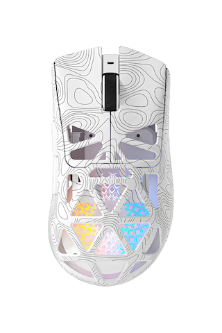 Furycube G11 Paw3311 Kablolu Bluetooth 2.4ghz 22000dpı Kablosuz Gaming Oyuncu Mouse - Beyaz Topografya