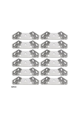 Üniversal Mobilya Köşe Konnektörü - Açılı Montaj Konnektörü Mobilya Üçgen Destek Çerçevesi 10 Adet 10 Adet Diğer