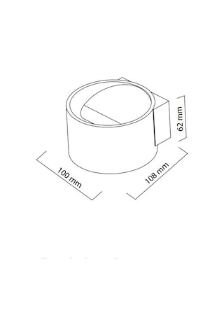 Horoz Sisam Led Duvar Aplik 8W 4200K Siyah Kasa Siyah