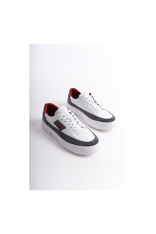 Mubiano Hakiki Deri Erkek Spor Ayakkabı & Sneaker Gri -mbkryd203-gr Gri