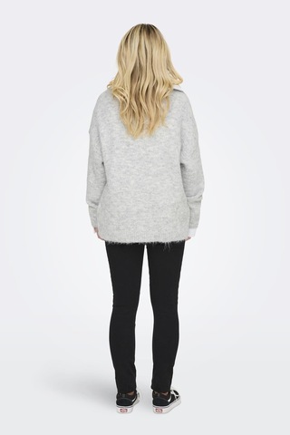 Only Onlmaggıe Lıfe Ls Splıt Neck Cc Knt Grimelanj15324310 Grimelanj