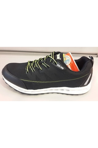 Jump 10259 A-Black Neon Green Yürüyüş Koşu Tenis Spor Ayakkabı Siyah