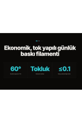 X Pla Filament 1.75mm 1kg. Turuncu
