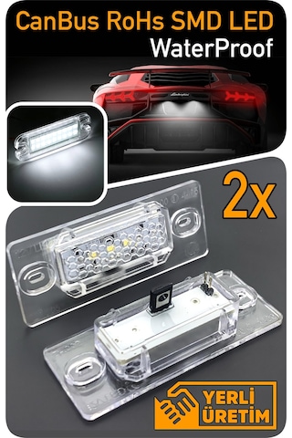 Volkswagen Vw Golf 4 5 Sadece Variant Kombi 1999-2009 Canbus Led Plaka Aydınlatma Ledi Lambası