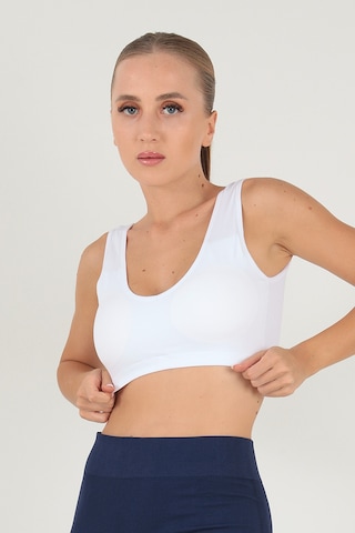 Doremi Seamless Kaplı Spor Büstiyer Beyaz-l-xl BEYAZ Beyaz