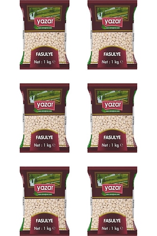 Yazar Kuru Fasulye 6 x 1 KG