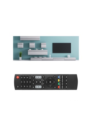 Konesam Sharp Lcd Tv System Audio İçin Gj220 Uyumlu Abs Kumanda, 10m Kumanda Mesafesi, Kolay Kullanım, Pil Dahil Değil