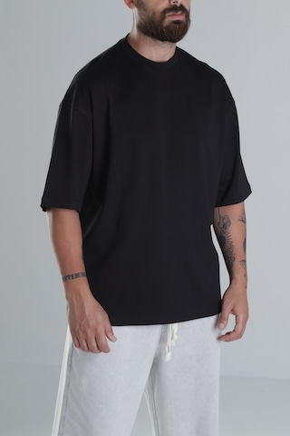 Cocopelli Siyah Oversize T-shirt Coc1497 Siyah