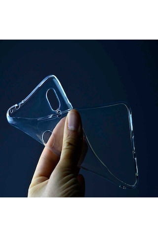 Xiaomi Redmi 7 Kılıf Zore Süper Silikon Kapak Renksiz