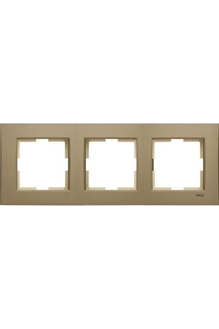 Viko Artline Novella Bronz Üçlü Çerçeve - 92190623