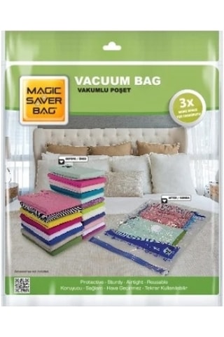 Magıc Saver Bag Large Vakumlu Poşet 50 x 70 Hurç 2 Adet