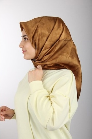 Gold Aker Ipek Krep Saten Eşarp 7208701-332/3421070161702
