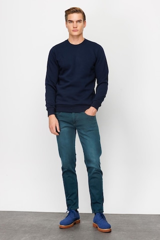 Igs İgs Erkek Lacivert Standart Bisiklet Yaka Sweatshirt Lacivert