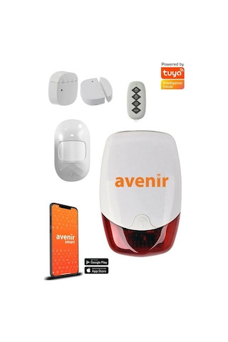Avenir AV-02WF Wifi Akıllı Ev Alarm Sistem Seti
