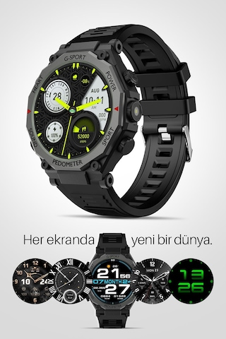Piranha 9924 1.52" Akıllı Saat (İthalatçı Garantili)