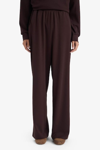 Defacto Wıde Leg Modal Pantolon F0998AX25AU Kahve