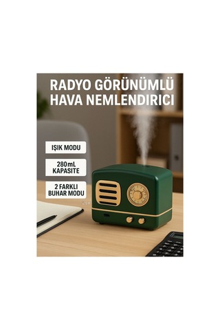 Radyo Görünümlü Hava Nemlendirici