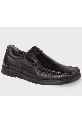 Forelli Zeke-h Erkek Siyah 40-45 Deri Comfort Ayakkabı