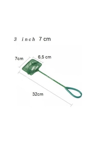 Akvaryum Balık Yakalama Kepçesi 3 İnç 7 Cm Bx40