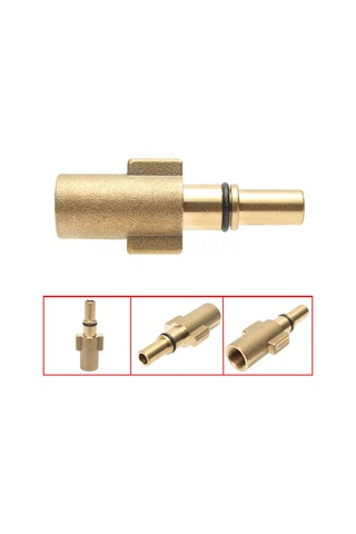 Aubyhe Black&decker Uyumlu Bakır Yüksek Basınç Köpük Nozzle - Araç Temizliği İçin Dayanıklı Sprey Bağlantısı