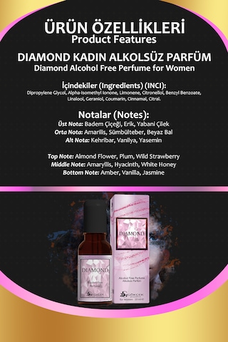 Gökçek Şifa Ms. Diamond Kadın Parfüm 10 ML