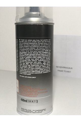 Motip Spery Plastik Yüzey Astarı 400 ML