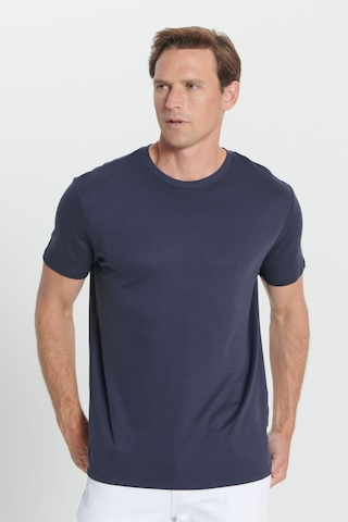 AC&Co / Altınyıldız Classics Erkek Lacı Yumuşak Dokulu Slim Fit Dar Kesim Bisiklet Yaka Tişört Lacı