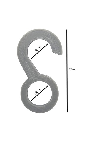 Çadır Direği (pol) Kancası Kolay Çadır Kurulum Aparatı 10 Adet Çok Renkli