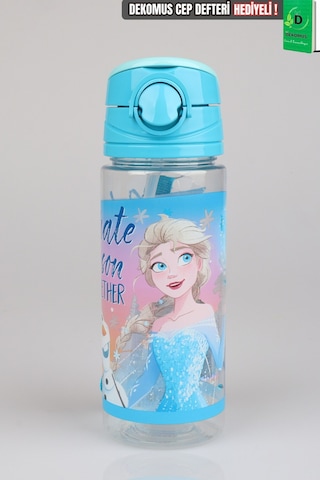 Yeni Sezon Elsa Frozen 500 Ml Tritan Matara Ve Dekomus Cep Defteri Diğer