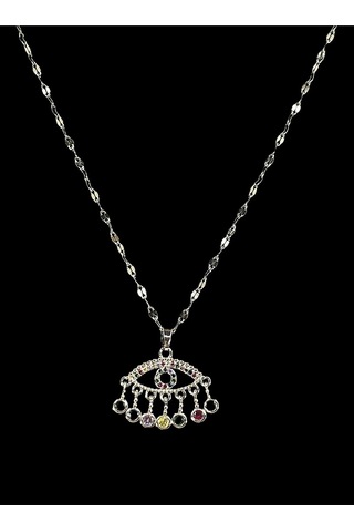 Kadın Çelik Kolye - Kçk-13 Çok Renkli