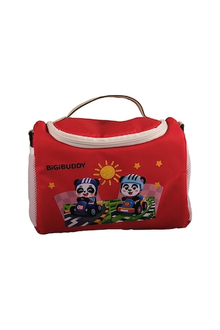 Bigibuddy Bigione Taşıma Çantası Akıllı Cihaz Ve Kartlar İçin Koruyucu Çanta Kırmızı Çok Renkli