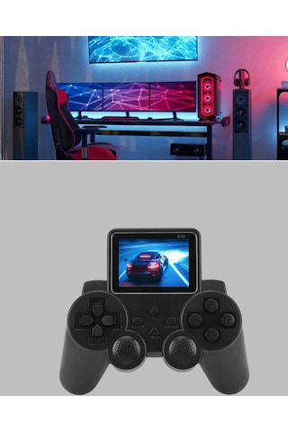 Znv Zenvia Mey İthalat S10 Gamepad Hdmı Tv Bağlantılı 520 Klasik Retro Oyun 2025 Seri Yeni Nesil Znv2025