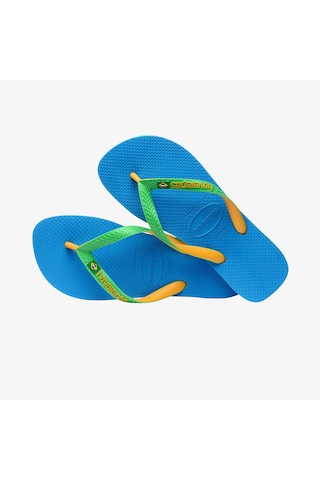 Havaianas Brasil Mix Çocuk Mavi Terlik Düz 4123206