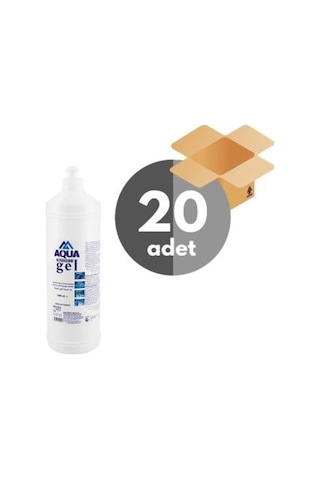 Aqua Ultrason Jeli 1 L 20 Adet