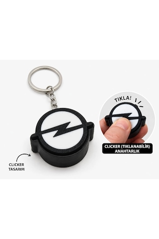 Opel Clicker Anahtarlık , Opel Logolu Clicker Araç Anahtarlığı - Opel Araba Anahtarlık
