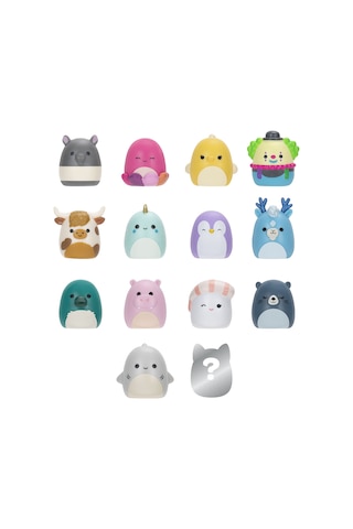 Squish-a-longs 14 Figür + Yüzük Set Seri 2 Al0030