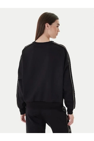 Guess V6rq96kcx22 Octavia Kadın Sweatshirt Siyah