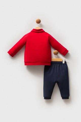 U.s. Polo Assn Erkek Bebek 3'lü Takım Kırmızı-2078 Kırmızı
